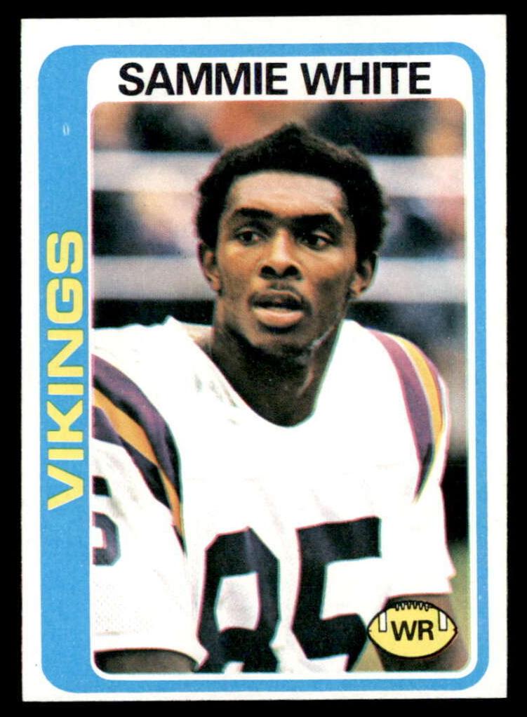 1978 Topps Football Sammie White #30