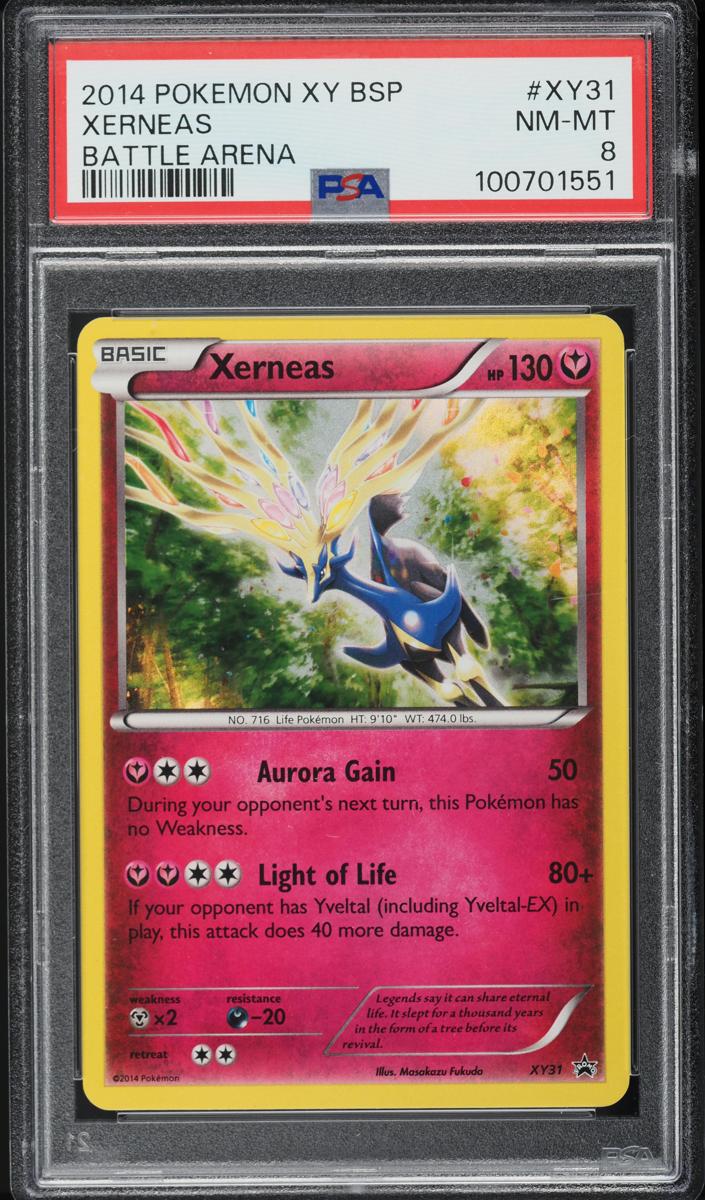 2014 Pokemon XY Black Star Promo Xerneas #XY31