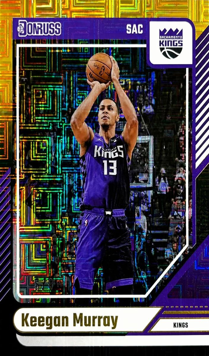 2024 Panini Donruss Basketball Choice Black Gold Keegan Murray #139