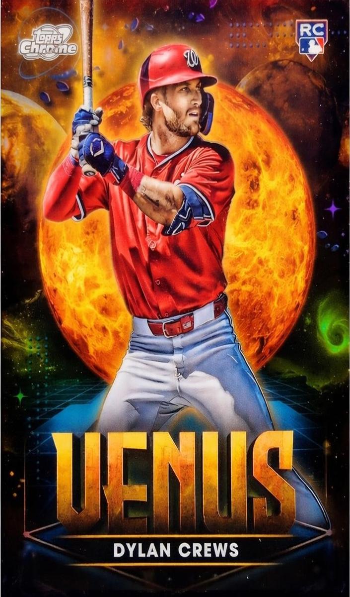 2025 Topps Cosmic Chrome Baseball Dylan Crews #PPV-8