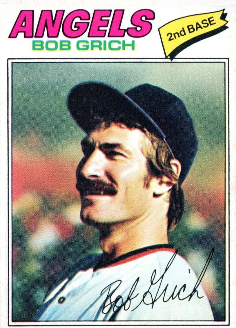1977 O-Pee-Chee Baseball Bob Grich #28