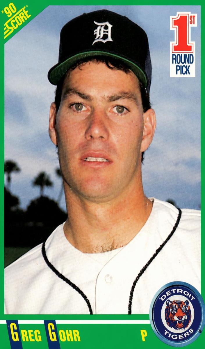 1990 Score Baseball Greg Gohr #679 PSA 10