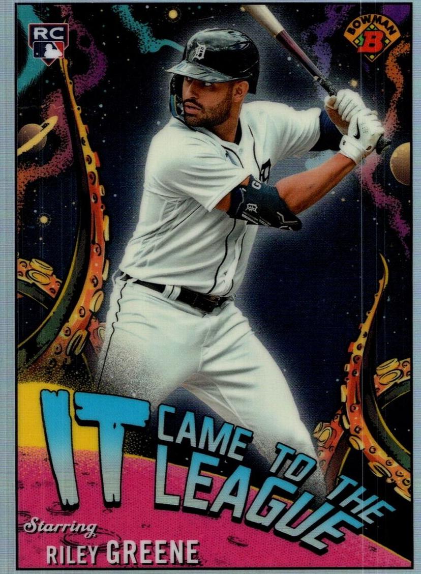 2023 Bowman Chrome Baseball Riley Greene #CFL-4 PSA 9