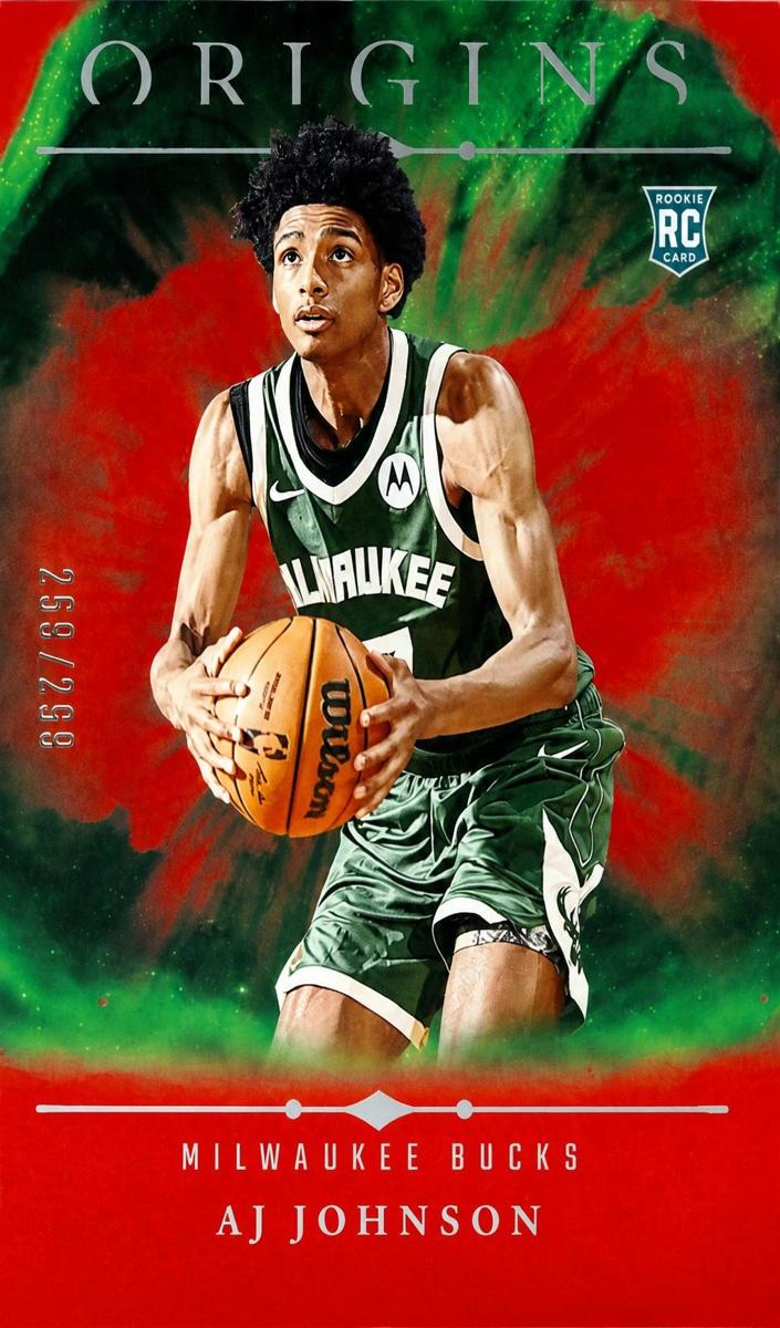 2024 Panini Origins Basketball Red AJ Johnson #84