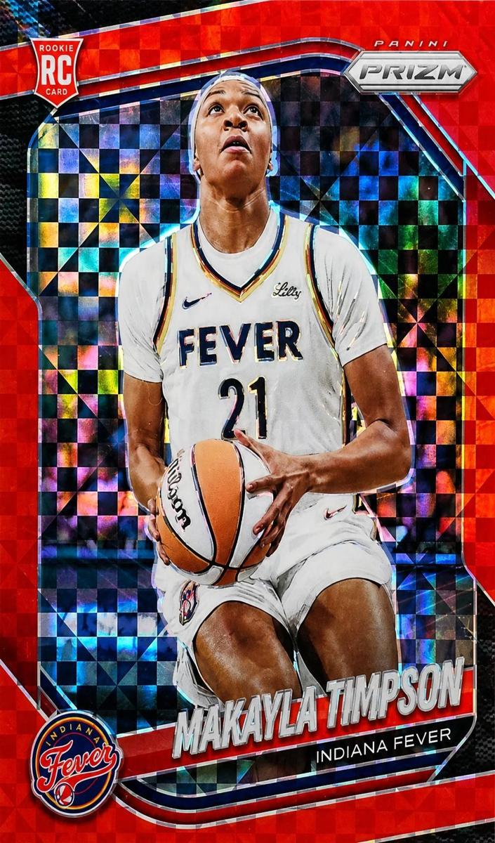 2025 Panini Prizm WNBA Basketball Red Power Makayla Timpson #14