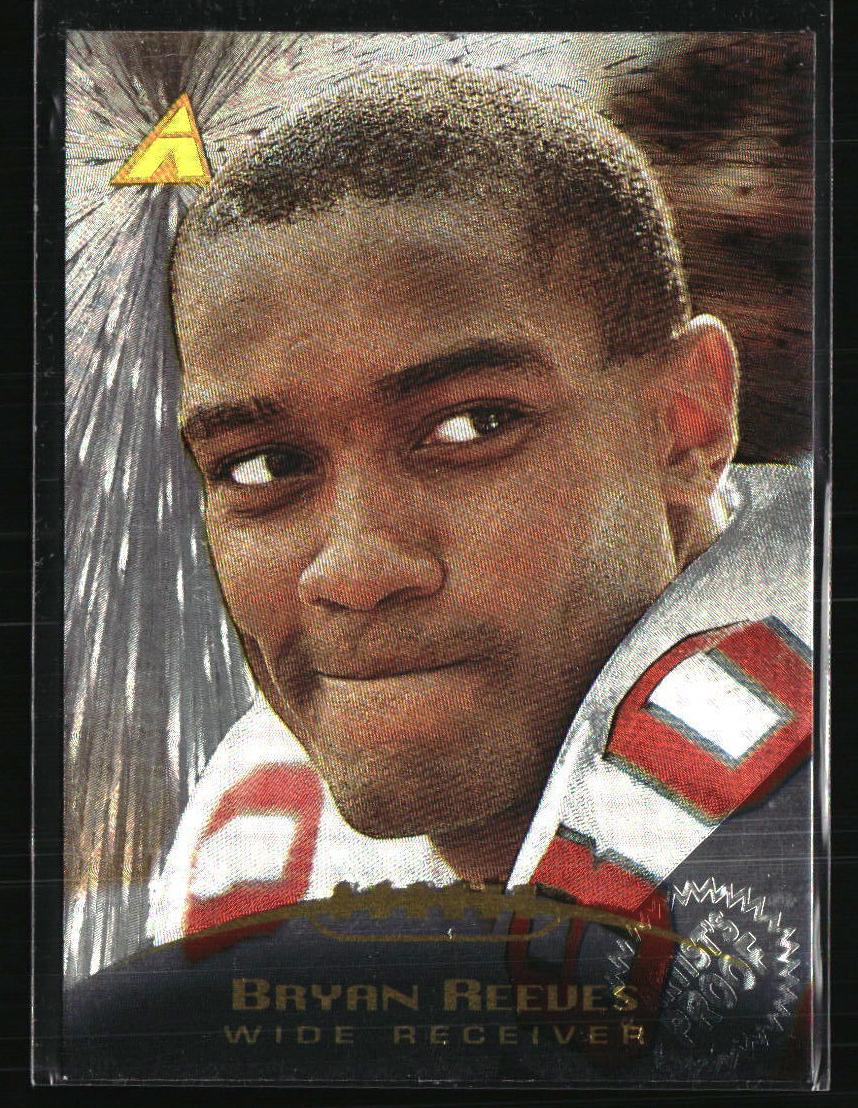 1995 Pinnacle Football Artist's Proof Bryan Reeves #83