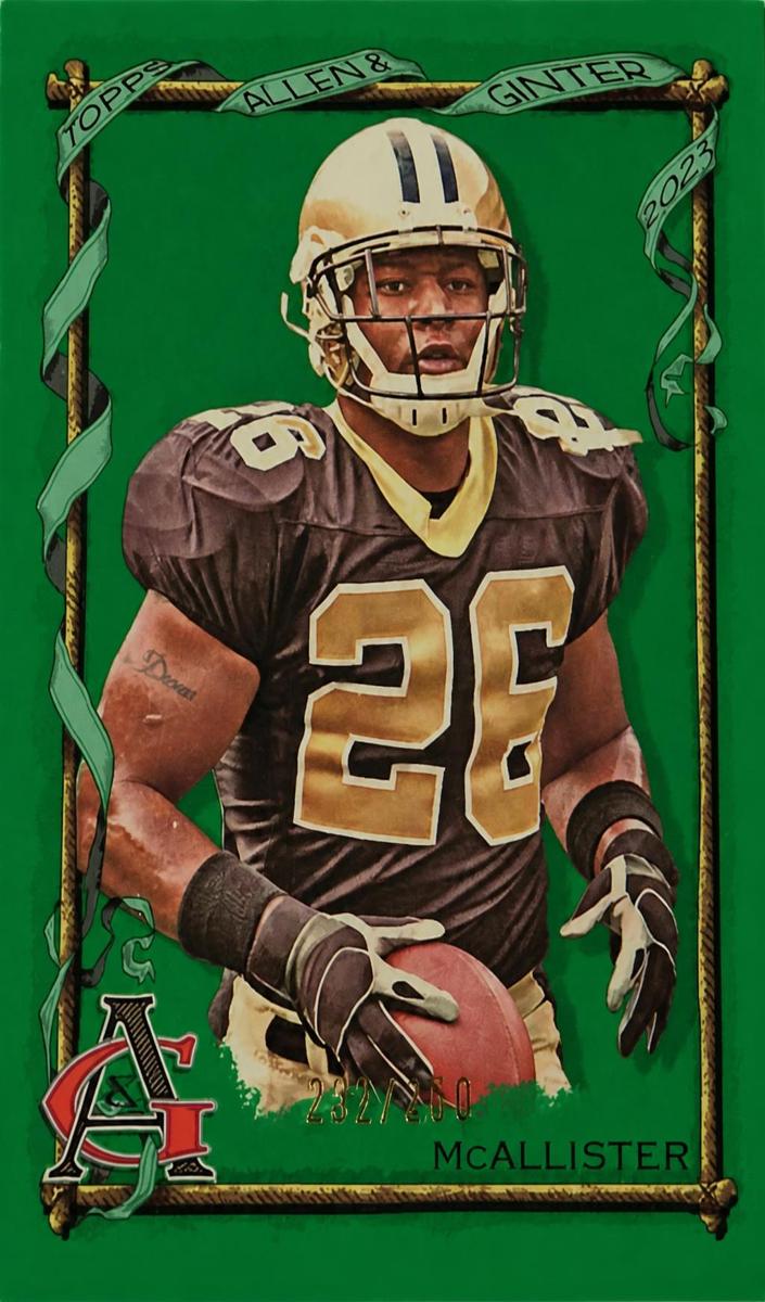 2023 Topps Composite Football Green Portrait Deuce McAllister #415