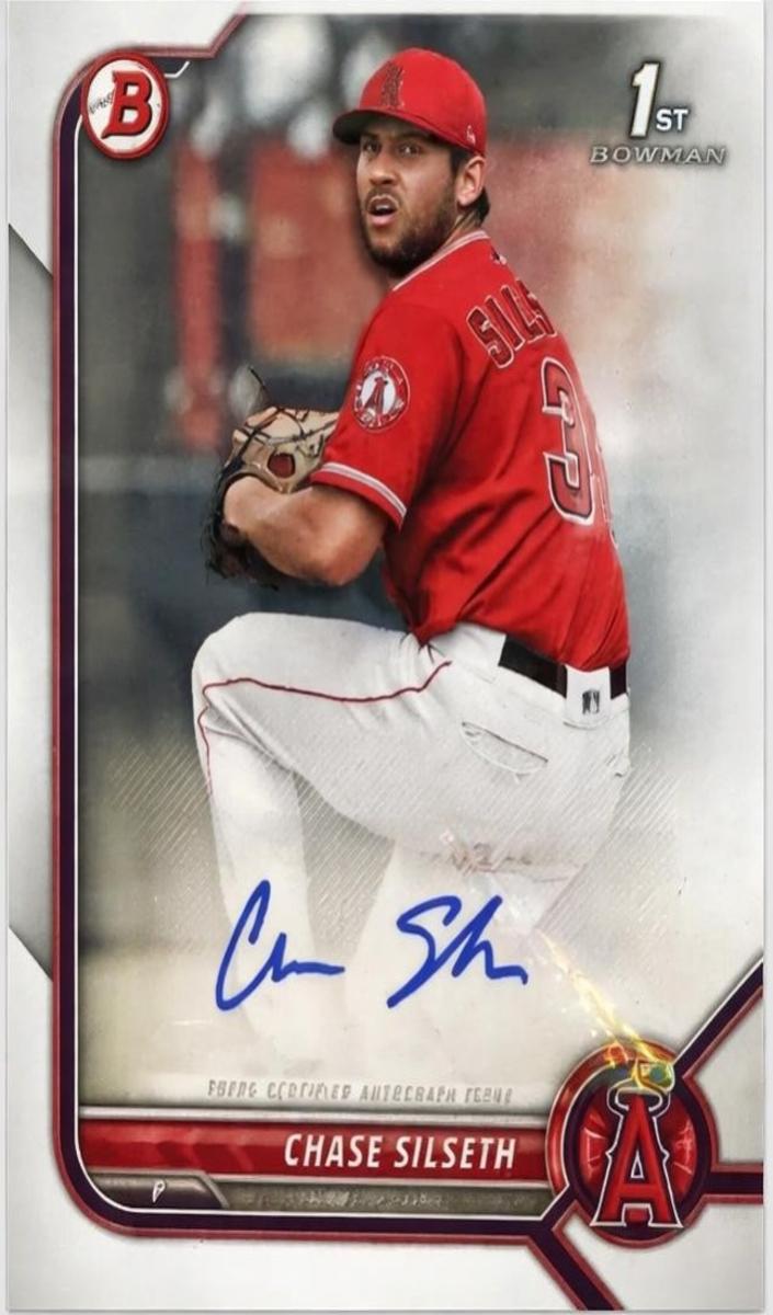 2022 Bowman Baseball Chase Silseth #PPA-CS