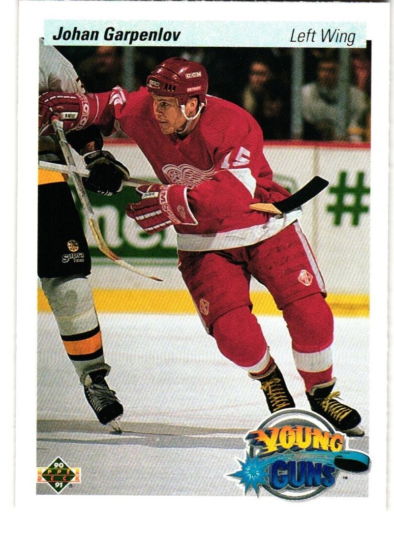 1990 Upper Deck Hockey Johan Garpenlov #523 PSA 9