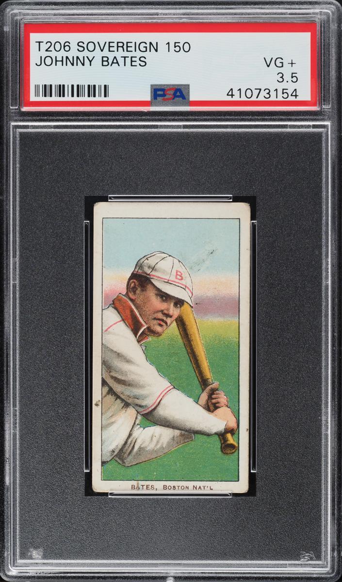 1909-11 T206 Baseball Johnny Bates #NNO SGC 3