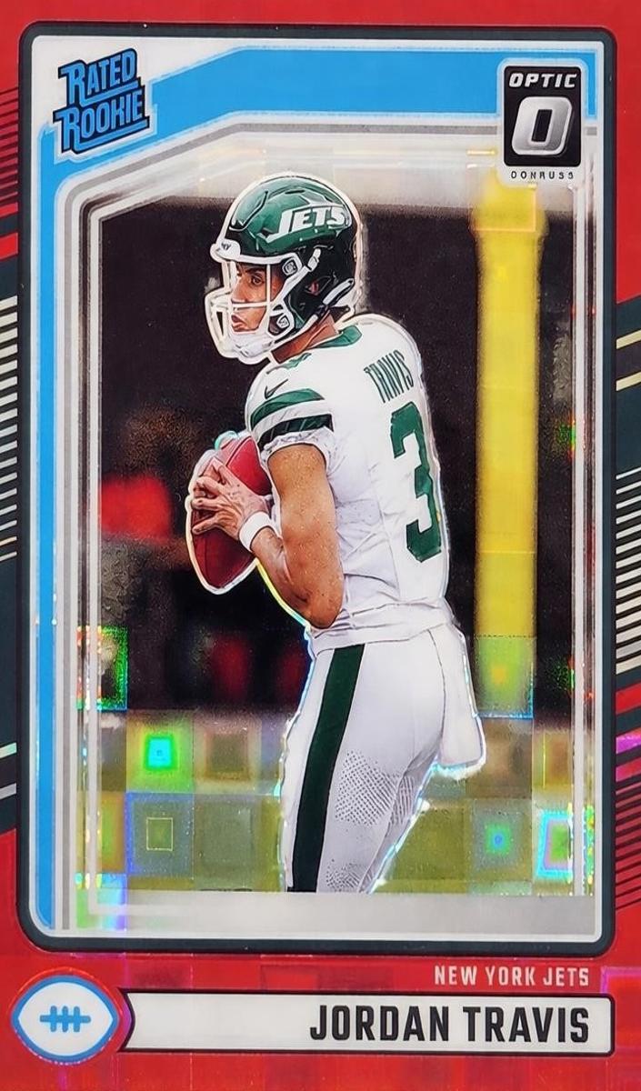 2024 Panini Donruss Football Red Pandora Jordan Travis #349