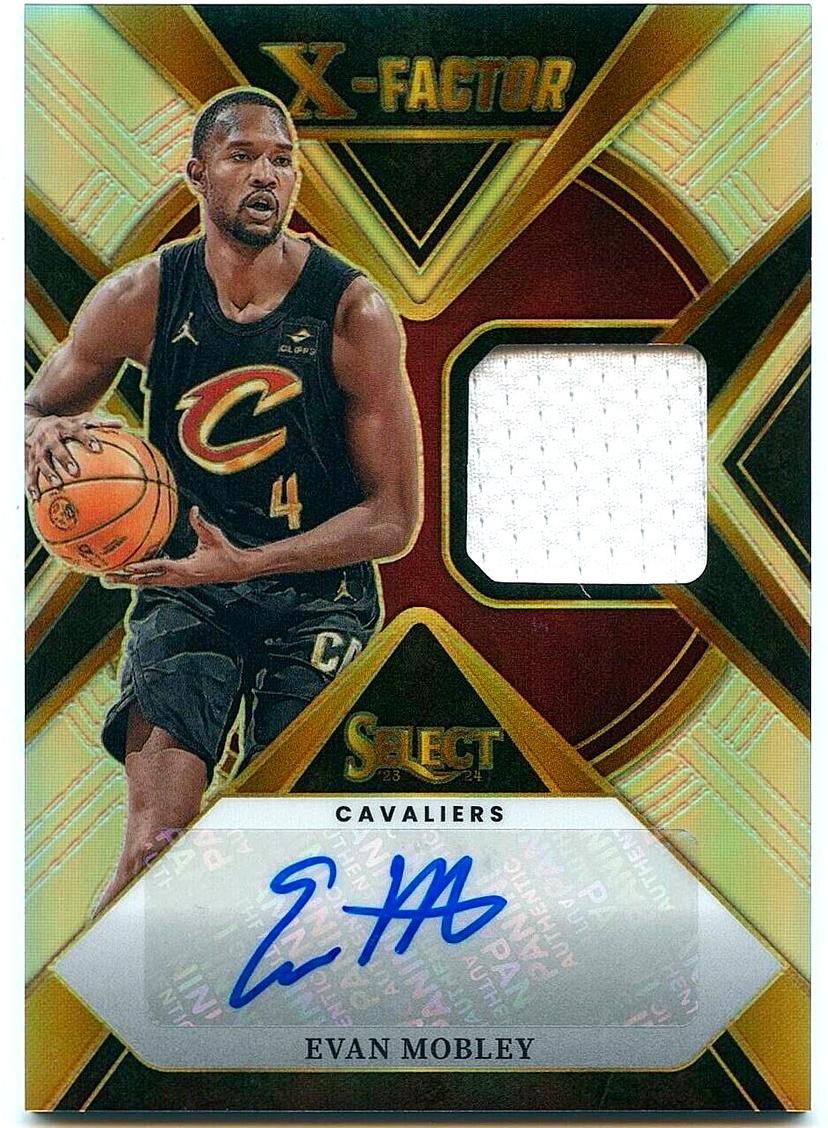 2023 Panini Prizm Basketball Silver Evan Mobley #SIG-MOB PSA 9