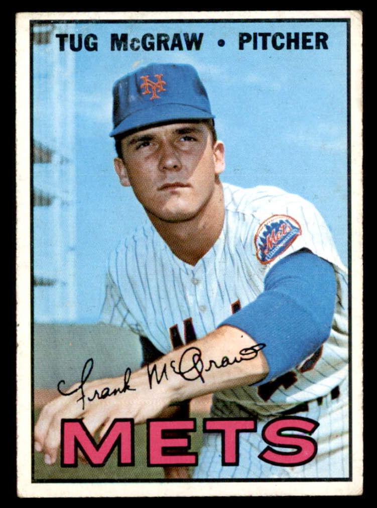 1967 Topps Baseball Tug McGraw #348