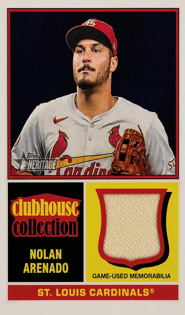 2025 Topps Heritage Baseball Nolan Arenado #CCR-NA
