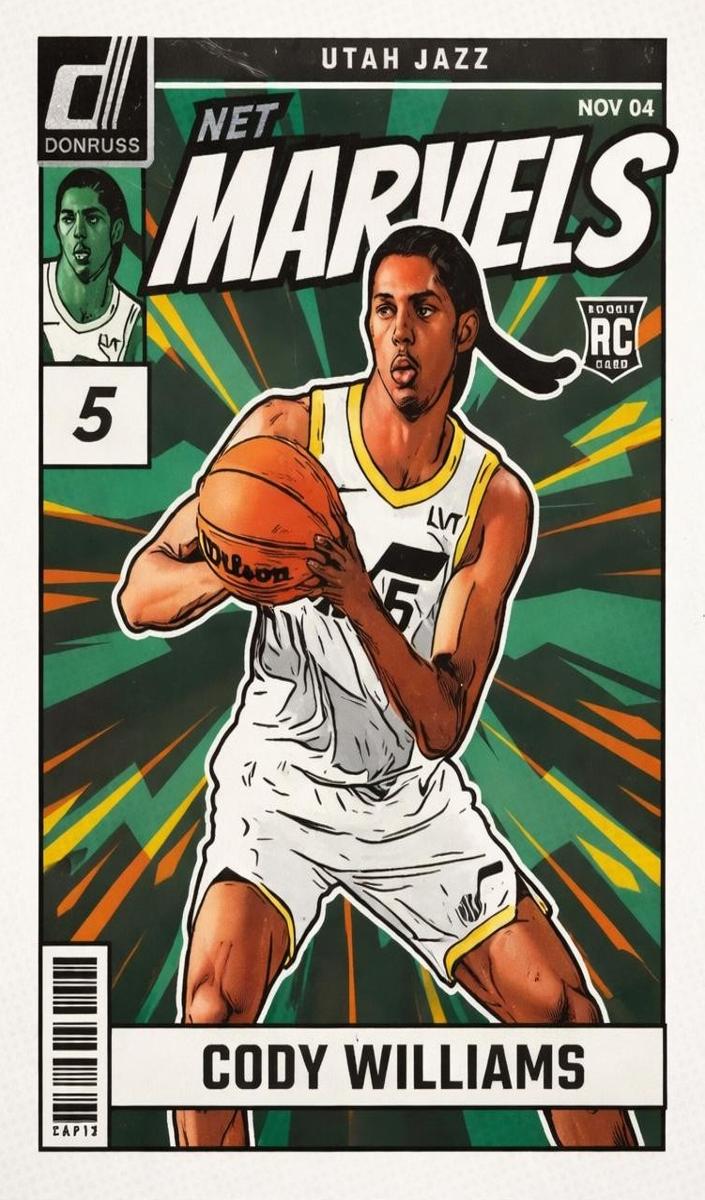 2024 Panini Donruss Basketball Cody Williams #20 PSA 10