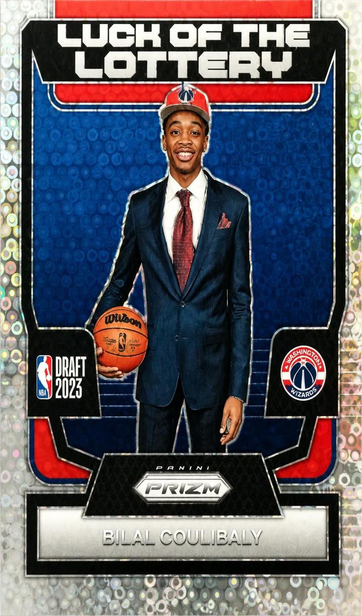 2023 Panini Prizm Basketball Fast Break Bilal Coulibaly #1 PSA 10