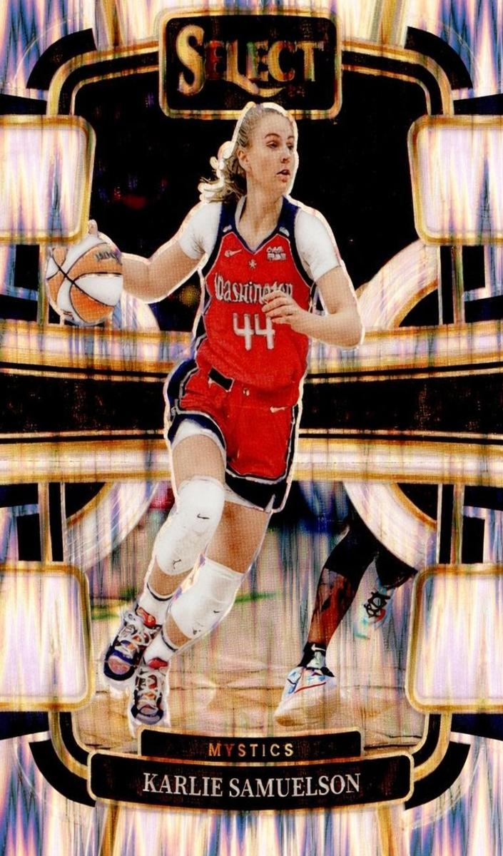 2024 Panini Select WNBA Basketball Silver Flash Karlie Samuelson #99