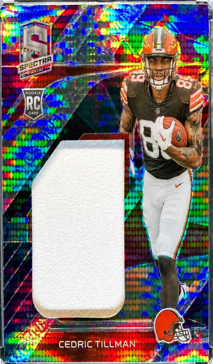 2023 Panini Spectra Football Celestial Cedric Tillman #MME-CET