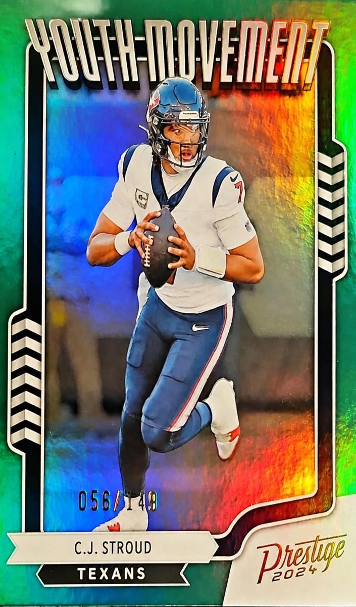 2024 Panini Prestige Football Xtra Points Green C.J. Stroud #YM-CSD