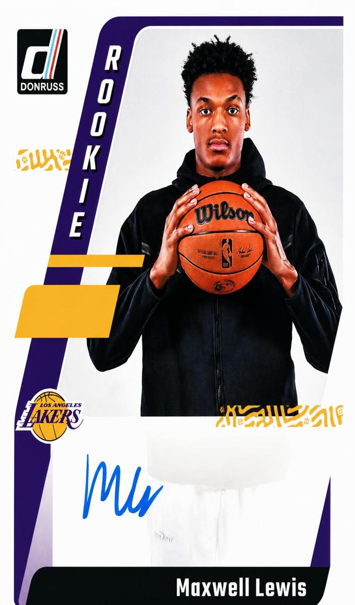 2023 Panini Donruss Basketball Maxwell Lewis #ND-MAX