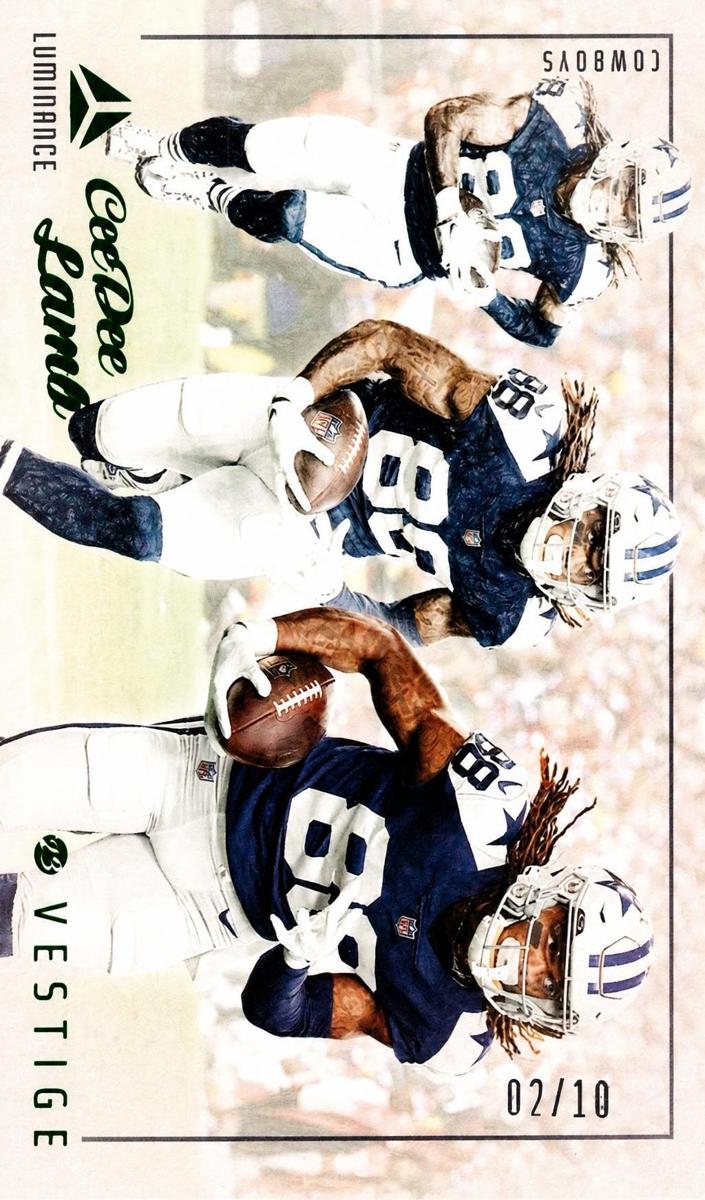 2023 Panini Luminance Football Green CeeDee Lamb #16