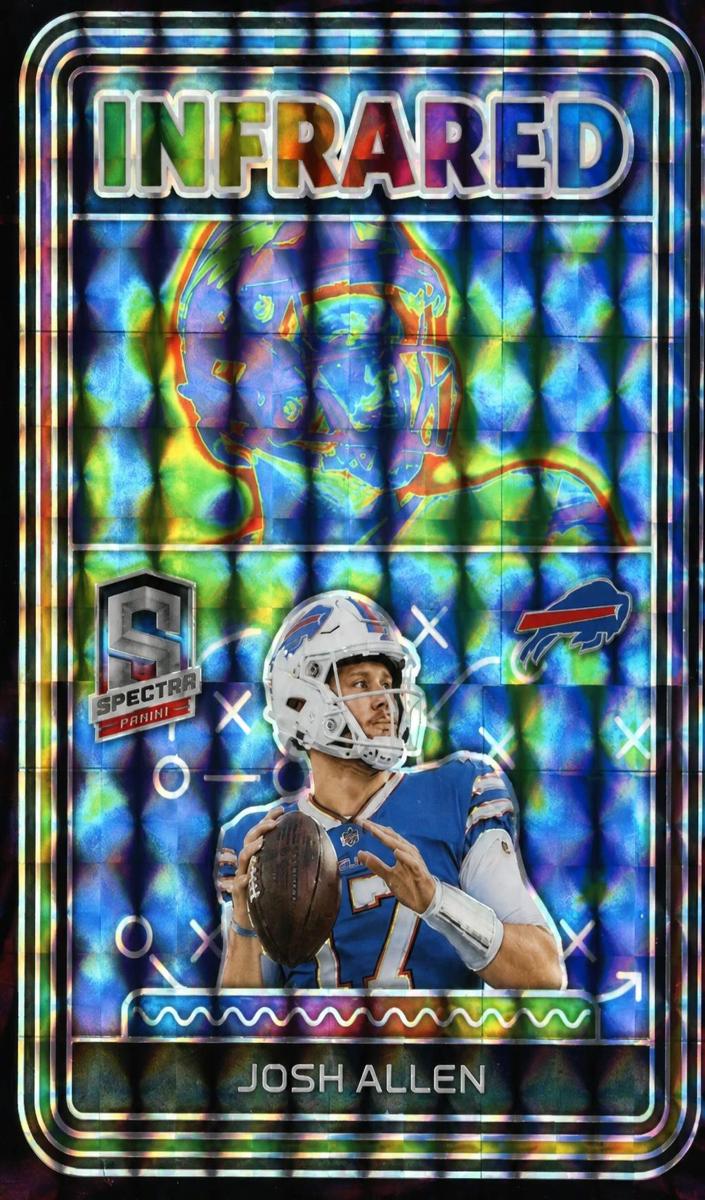 2023 Panini Spectra Football Interstellar Josh Allen #I-JAL PSA 9