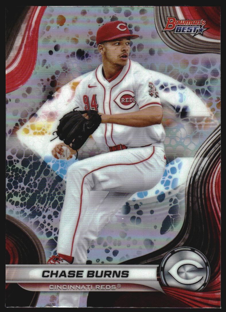 2024 Bowman's Best Baseball Refractor Chase Burns #TP-28