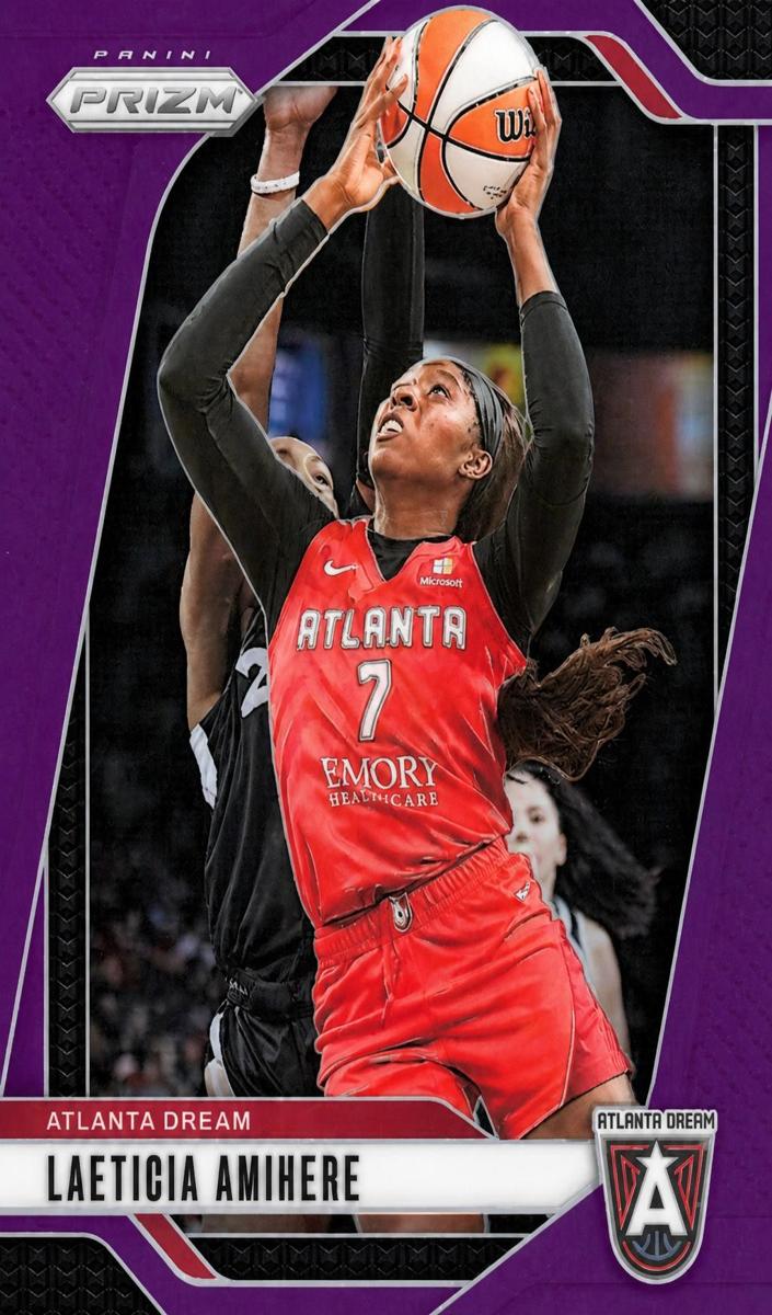 2024 Panini Prizm WNBA Basketball Purple Laeticia Amihere #54