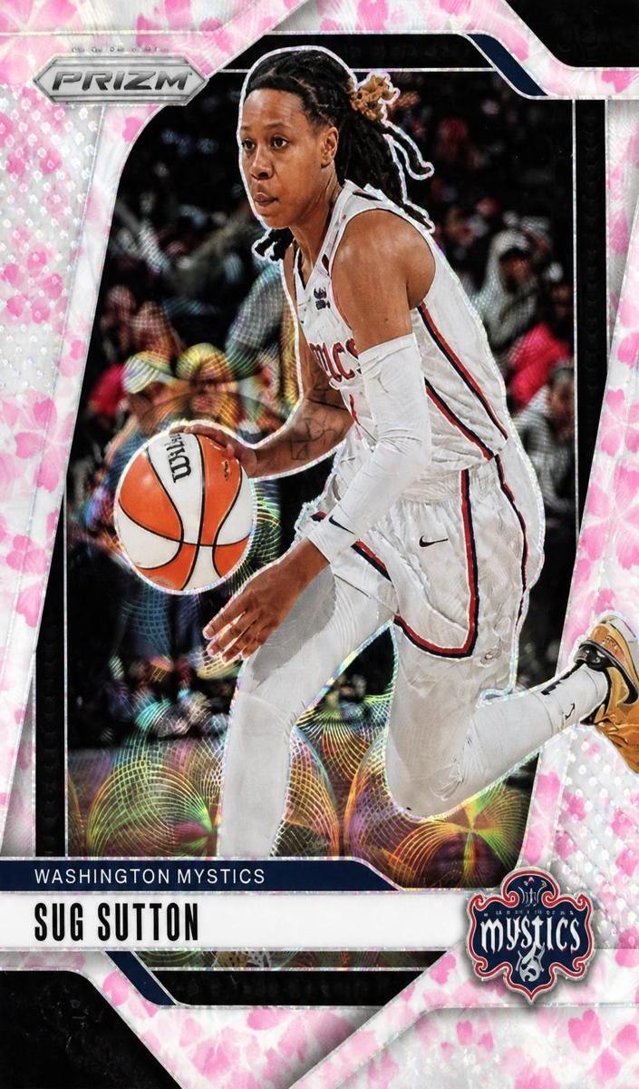 2024 Panini Prizm WNBA Basketball Cherry Blossom FOTL Sug Sutton #51