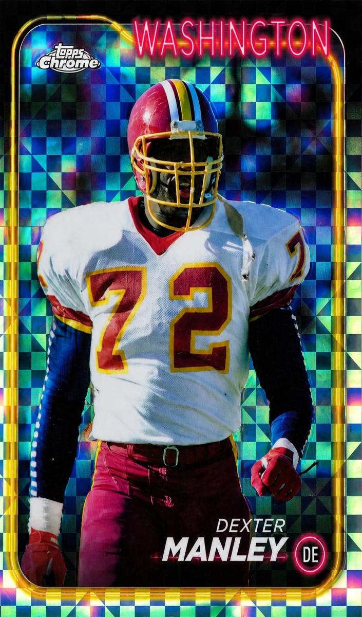 2024 Topps Chrome Football X-Fractor Dexter Manley #199