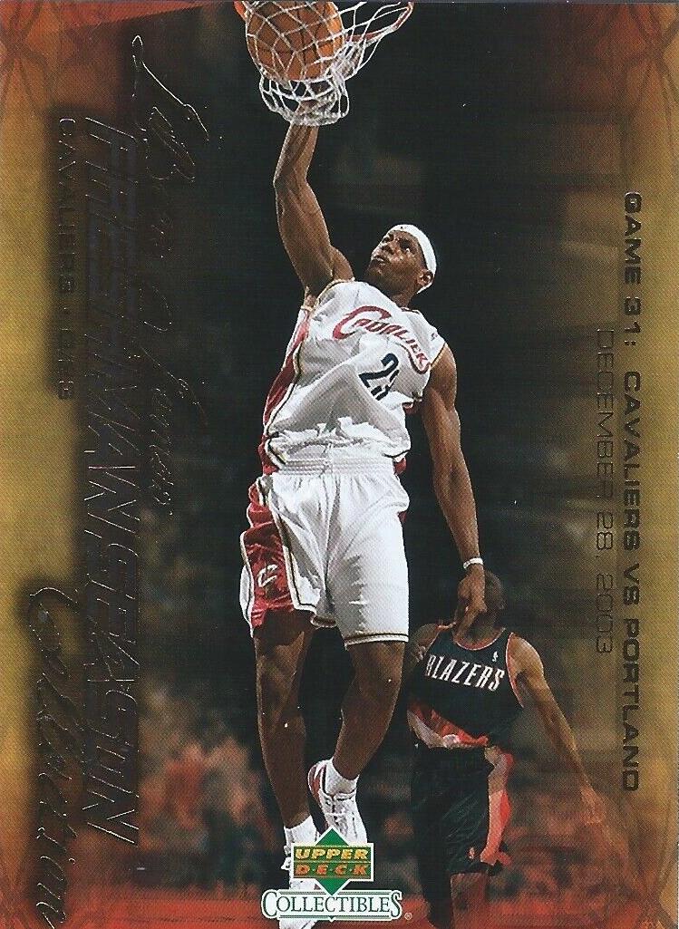 2004 Upper Deck Collectibles Lebron James Freshman Season Basketball Lebron James #32 BGS 8.5