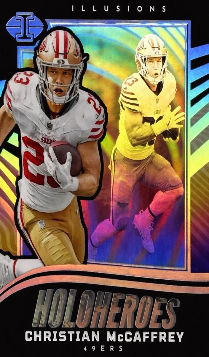 2023 Panini Illusions Football Christian McCaffrey #1