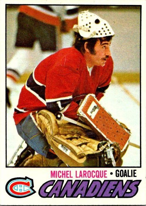 1977 Topps Hockey Michel Larocque #177 PSA 9