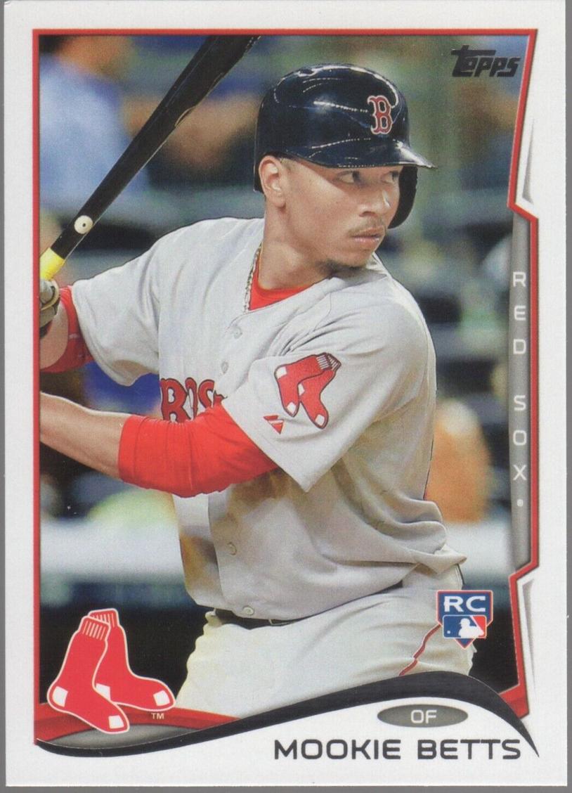 2014 Topps Update Baseball Mookie Betts #US-26