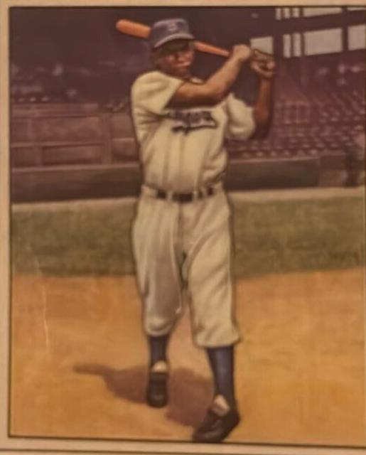 1950 Bowman Baseball Jackie Robinson #22 PSA 5.5