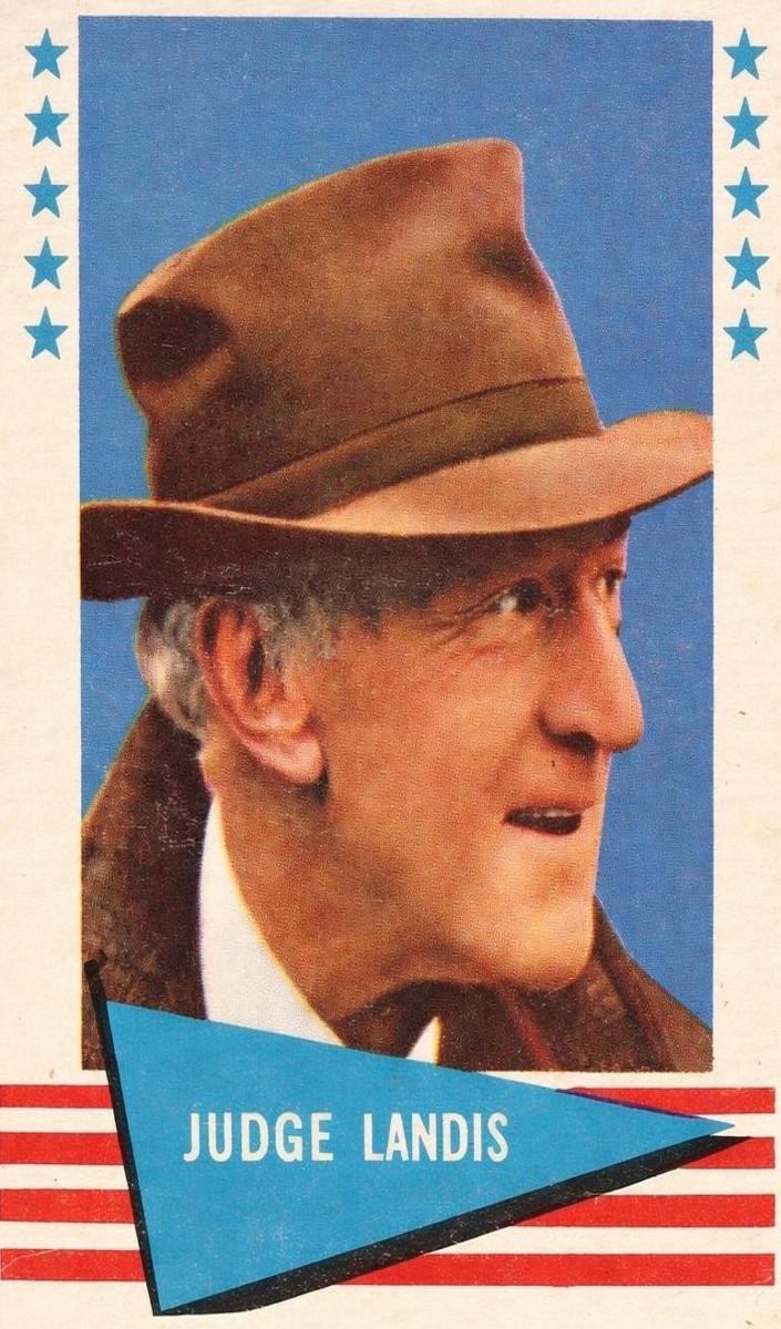 1961 Fleer Baseball Judge Landis #53
