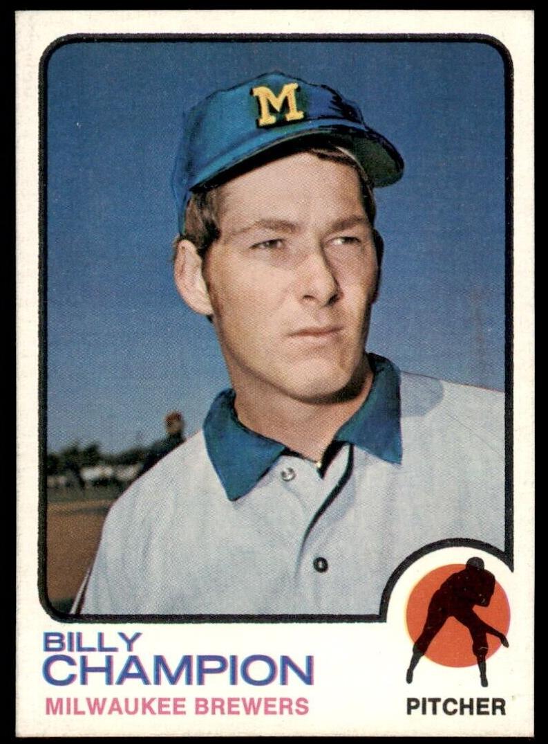 1973 Topps Baseball Billy Champion #74 PSA 10