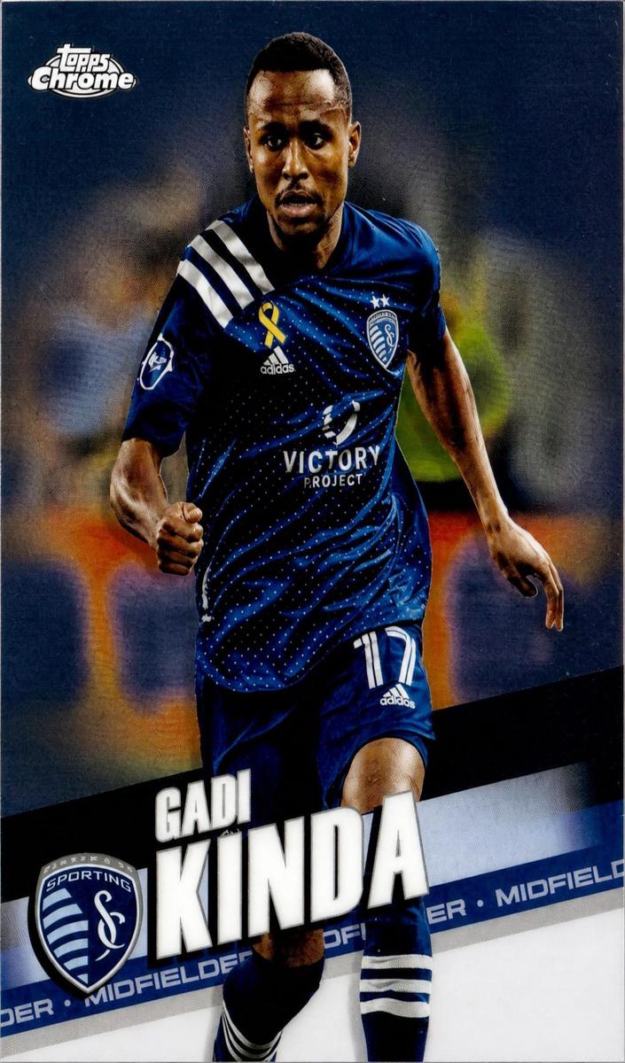 2022 Topps Chrome MLS Soccer Gadi Kinda #60