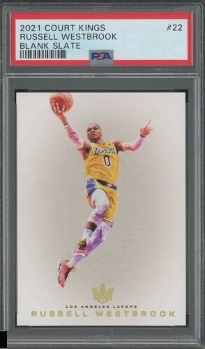 2021 Panini Court Kings Basketball Russell Westbrook #22 PSA 10