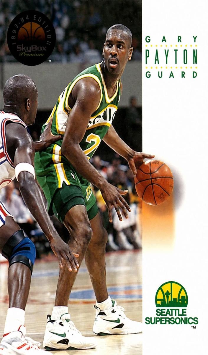 1993 Skybox Premium Basketball Gary Payton #172 PSA 9