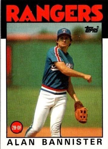 1986 Topps Baseball Alan Bannister #784 PSA 10