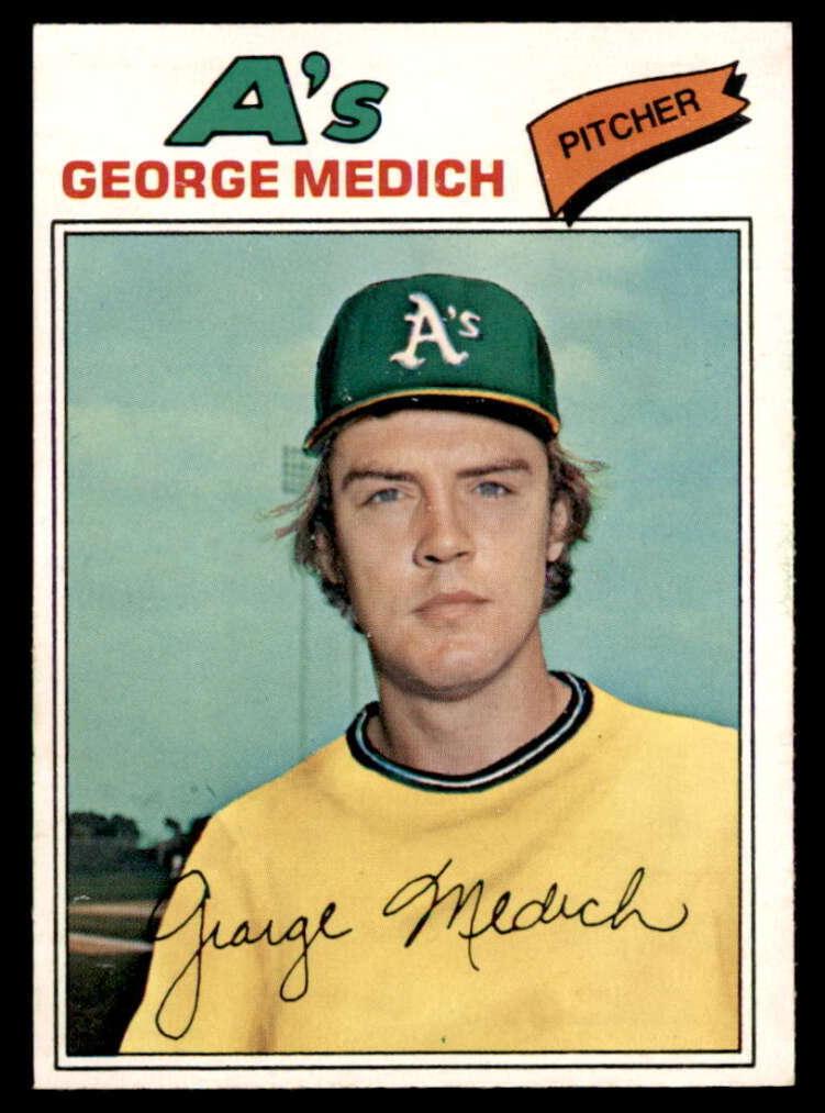 1977 O-Pee-Chee Baseball George Medich #222