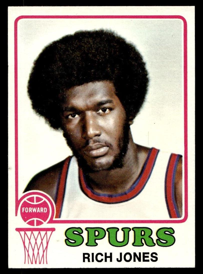 1973 Topps Basketball Rich Jones #215 PSA 9