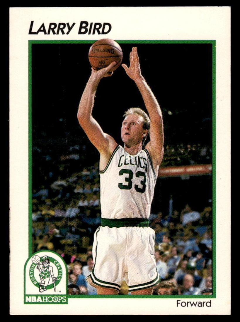 1991 Hoops McDonald's Basketball Larry Bird #2 PSA 9