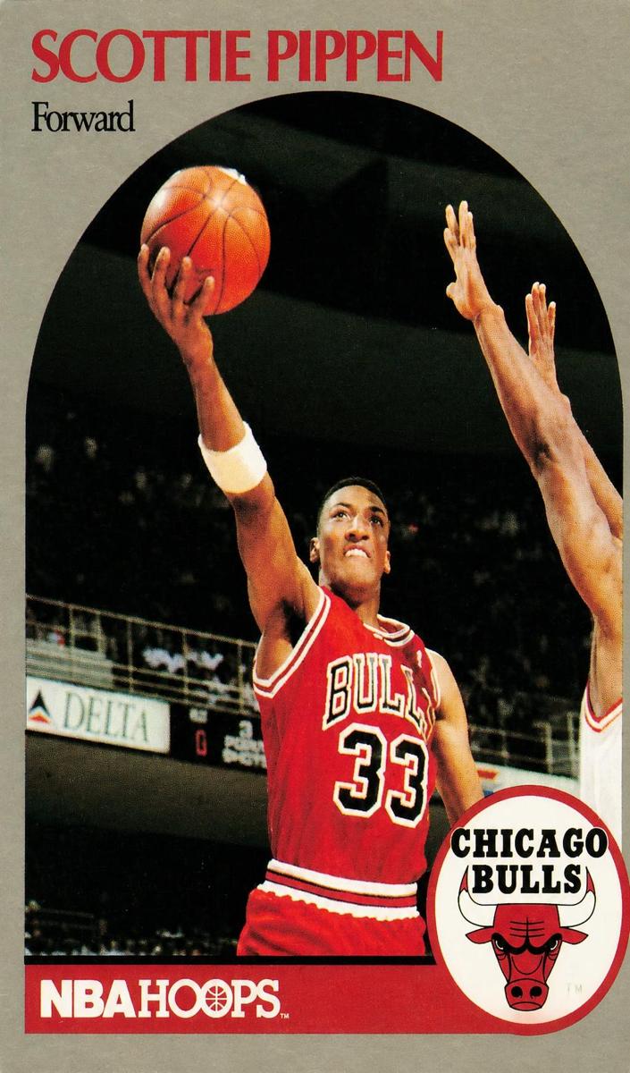 1991 Hoops Basketball Scottie Pippen #14
