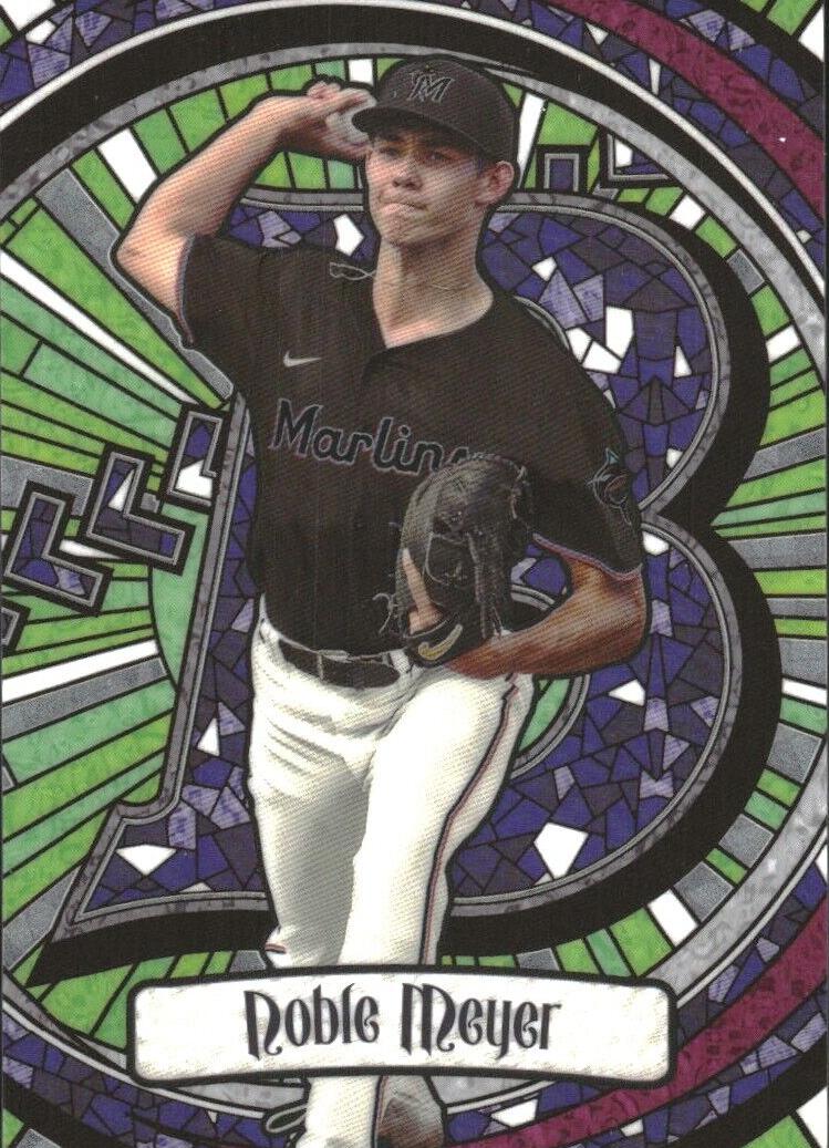 2023 Bowman Draft Chrome Baseball Noble Meyer #BG-14 PSA 10