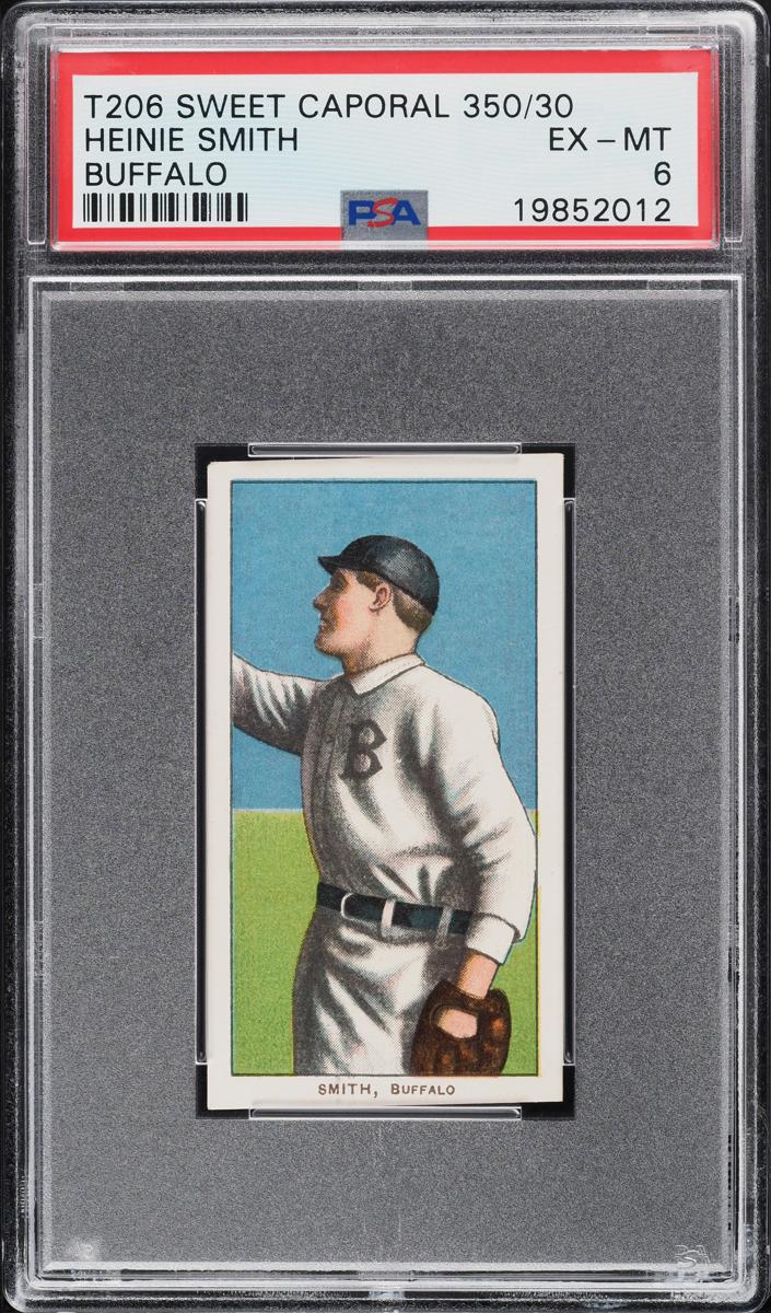 1909-11 T206 Baseball Heinie Smith #NNO SGC 4