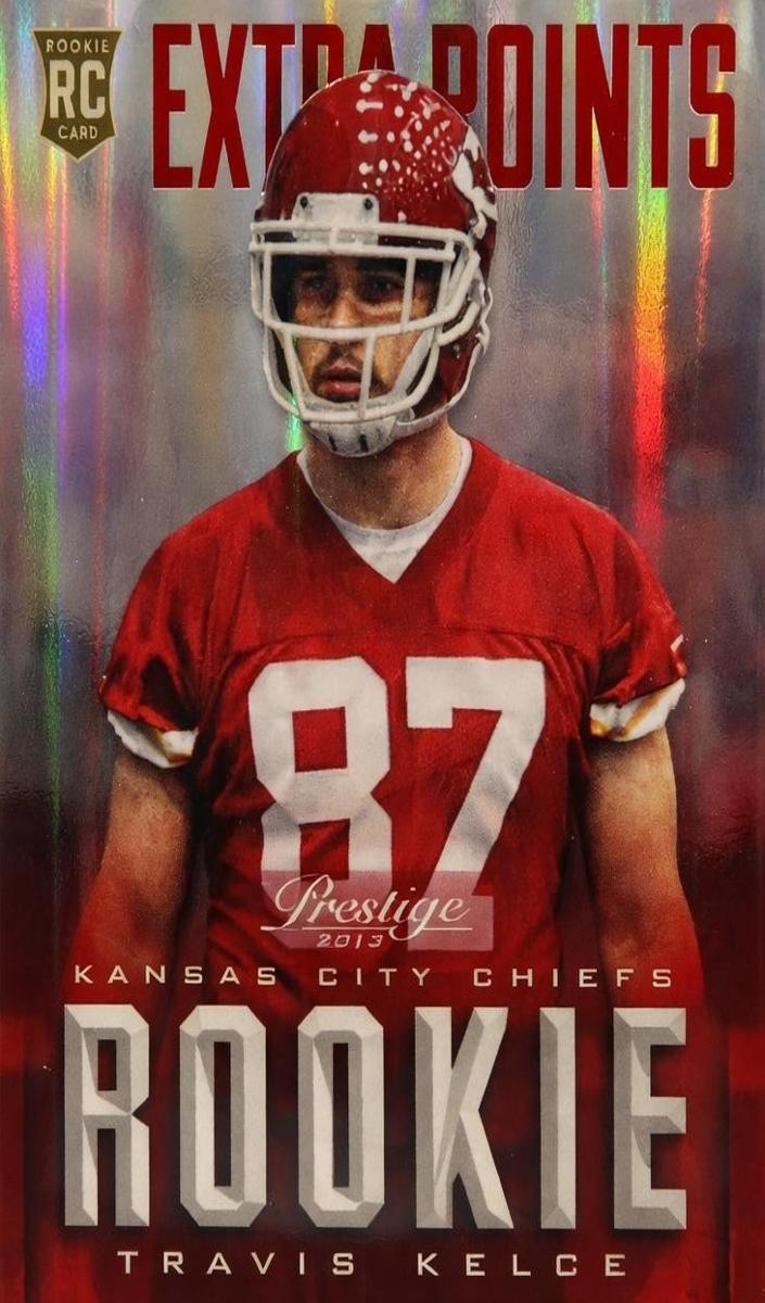 2013 Panini Prestige Football Extra Points Red Travis Kelce #293 PSA 10