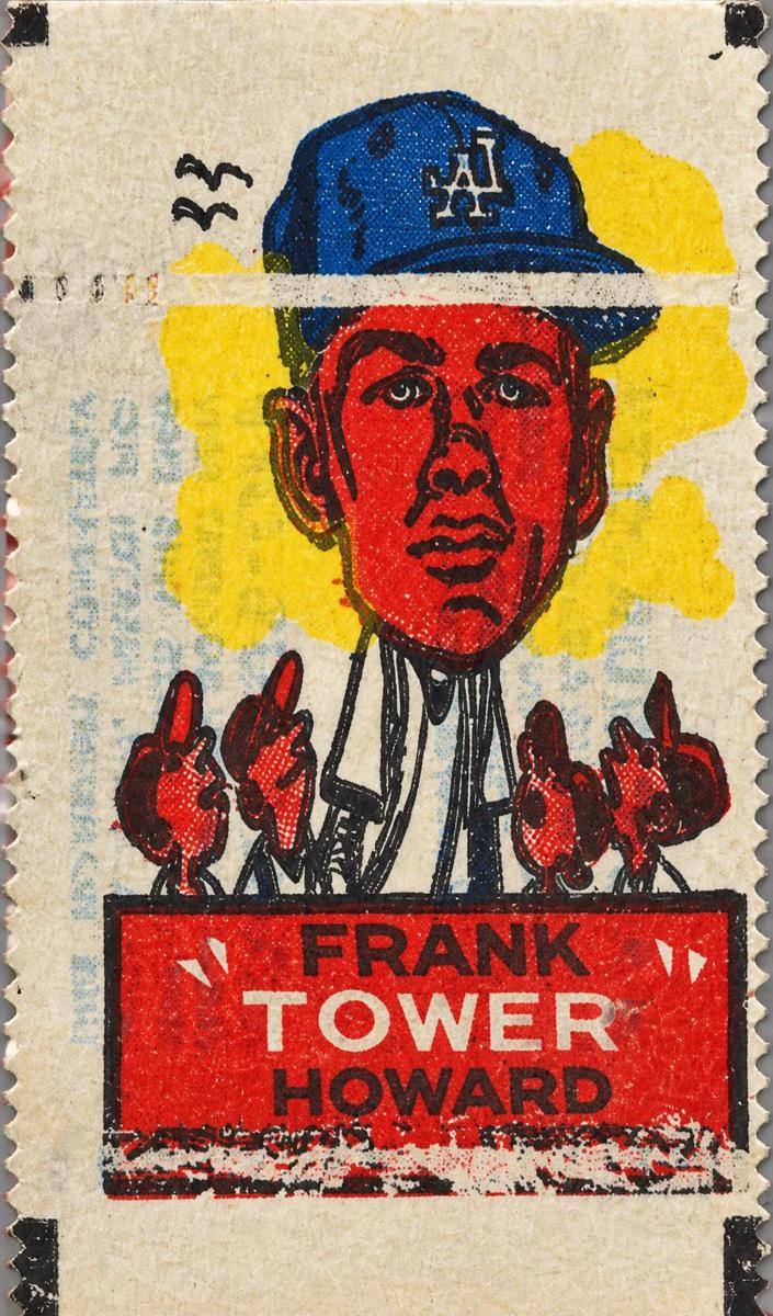 1961 Topps Baseball Frank Howard #NNO