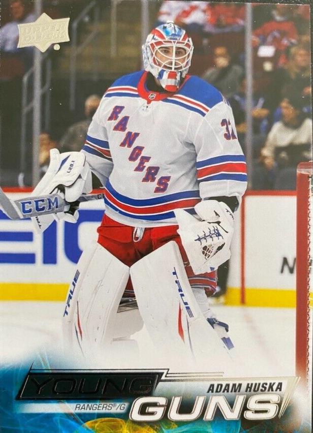 2022 Upper Deck Hockey Adam Huska #492 PSA 9